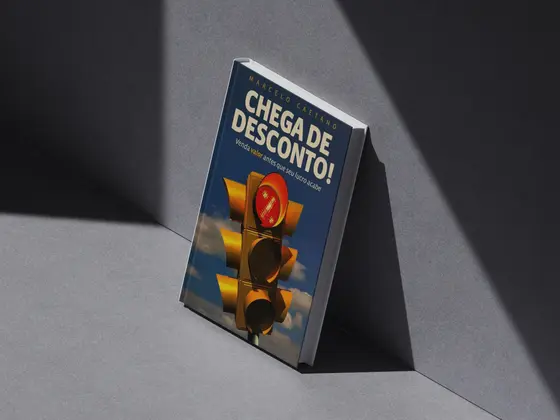 Capa do livro Chega de Desconto!